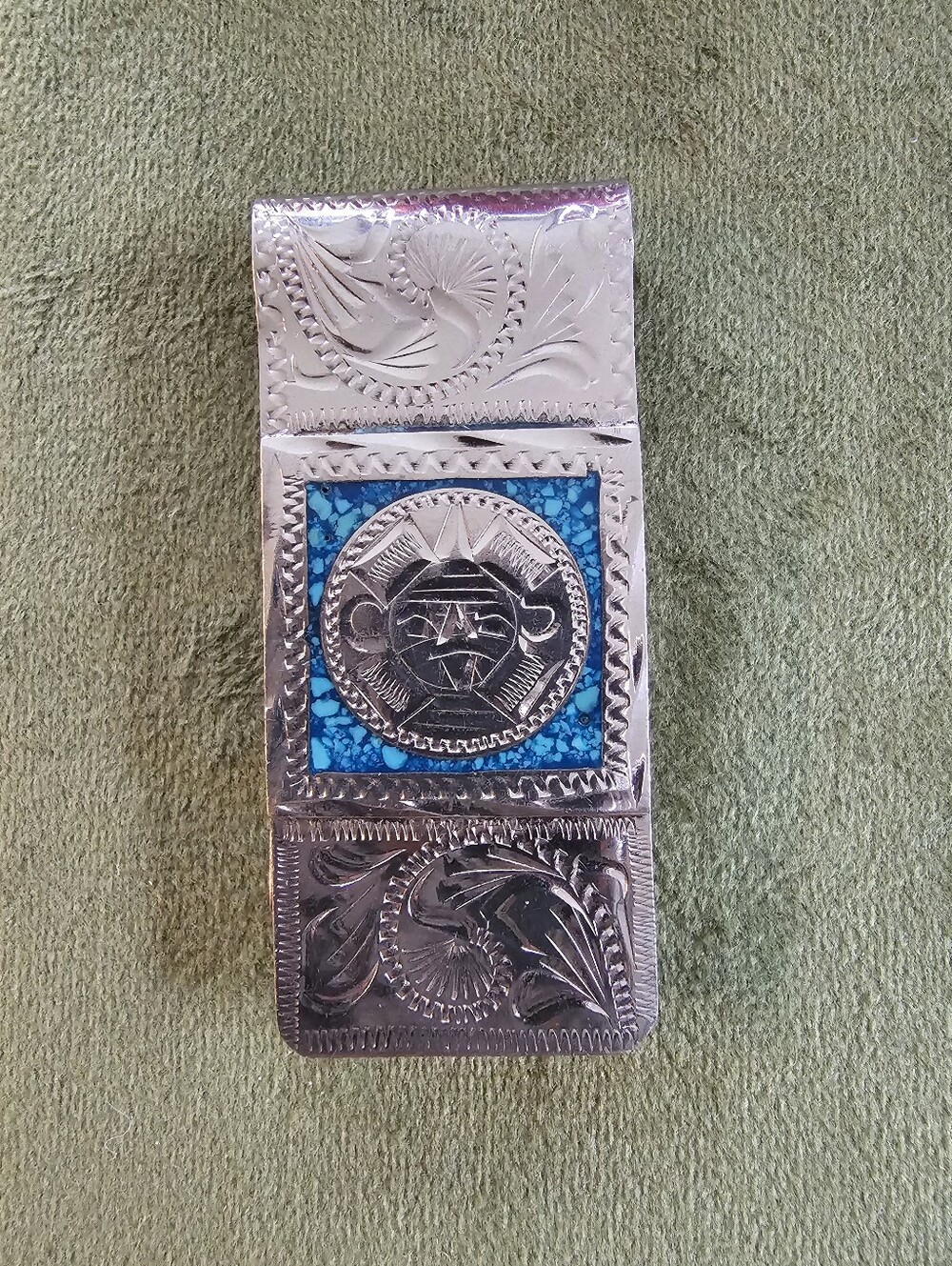 Mexico Silver Money Clip